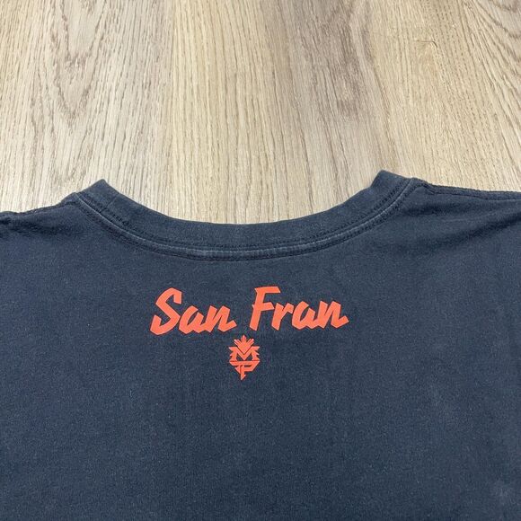 Team Pacquiao Shirt Mens 2XL Black Boxing Nike San Fran Graphic Tee Short Sleeve - Picture 7 of 11
